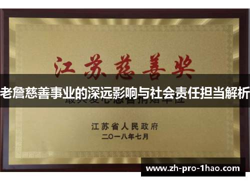 老詹慈善事业的深远影响与社会责任担当解析